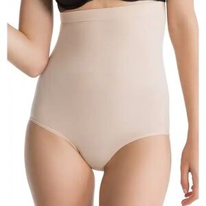 SPANX Higher Power Panties - Size L - Soft Nude - NWT